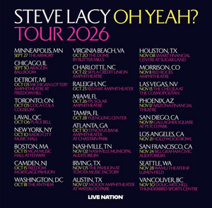 STEVE LACY SETLIST: Oh Yeah? Tour 2026 playlist cover