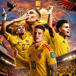 Selección Colombia - Canciones para apoyar a la sele ⚽️ 🇨🇴 playlist cover