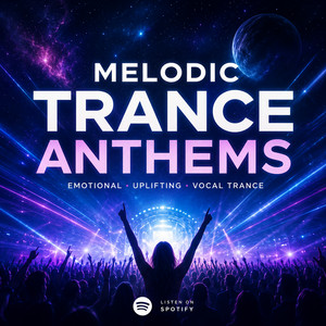 Melodic Trance Anthems Spotify playlist cover art