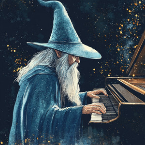 Lord of the Rings sleep piano playlist cover