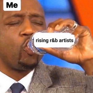 Rising R&B playlist cover