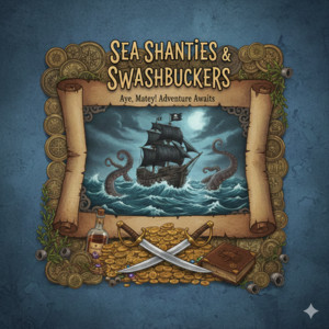 PIRATE MUSIC 🏴‍☠️☠ playlist cover