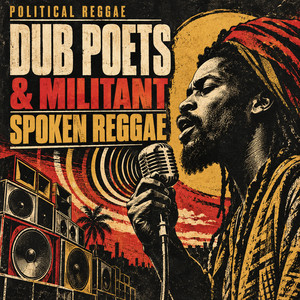 Cover for Political Reggae Vol 06: Dub Poets & Militant Spoken Word
