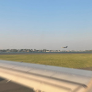 Flying to a new city, learning to move on