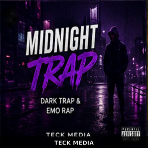 🖤 MIDNIGHT TRAP — Dark Trap & Emo Rap playlist cover