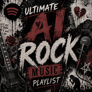 Ultimate AI Rock Music Playlist cover