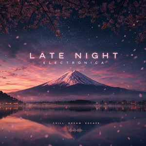 Late Night Electronica Spotify playlist cover art