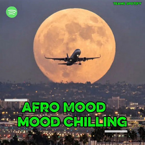 Afro mood moon chilling