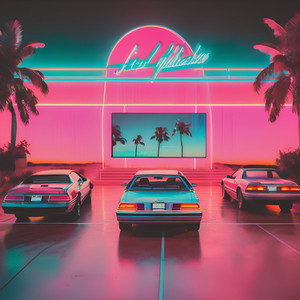Classic Synthwave Spotify playlist cover art