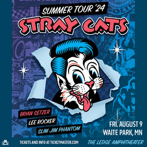 80s rockabilly band Stray Cats to perform at Ledge this summer