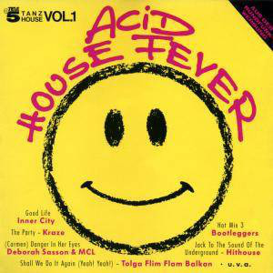 Acid House 1988/1989, 80s, 80er, Oldschool, Oldskool, Rave, Housemusic, Hip House, New Beat, EBM cover