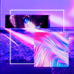 lonely pixel bops club ✧ ⬡ emotional electronic + hyper pop ♥ cover