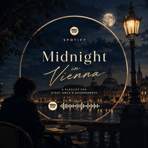Midnight in Vienna "Updated Weekly" Spotify playlist cover art