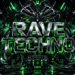 RAVE TECHNO ⚡︎ playlist cover
