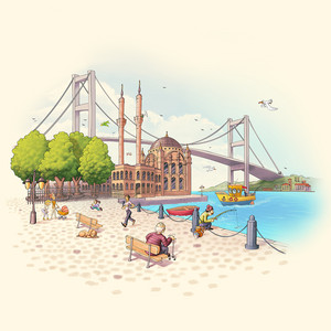 Turkish Lofi Beats Spotify playlist cover art