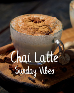 Chai Latte Sunday Vibes cover
