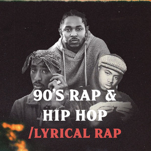 90s rap/hip hop playlist cover
