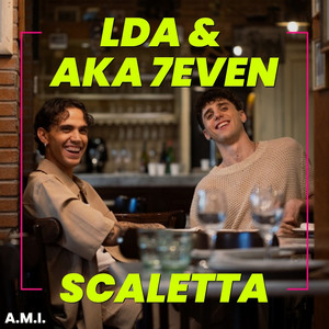 Copertina Scaletta LDA & Aka 7even 2026