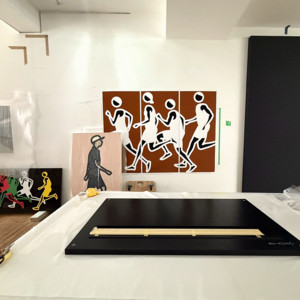 JULIAN OPIE Studio Sounds – KÖNIG GALERIE