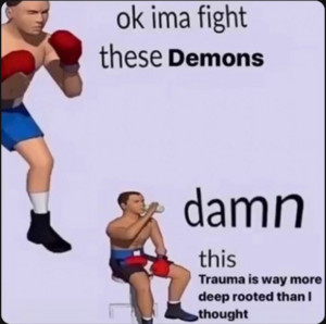 His mind