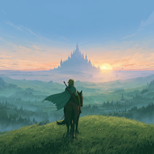 Zelda Piano for Sleep playlist cover