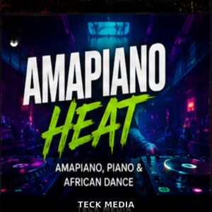 🎹🥁 AMAPIANO HEAT — Amapiano & African Dance playlist cover
