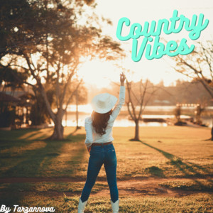 Country vibes Spotify playlist cover art