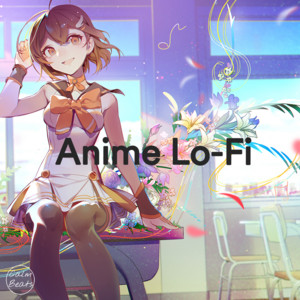 anime lofi beats to study/relax playlist cover
