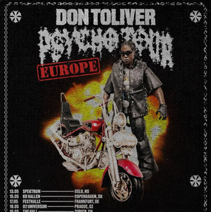 DON TOLIVER : PSYCHO TOUR EUROPE : Official Setlist playlist cover