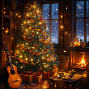 Christmas Classical Guitar  🎄🎸 playlist cover