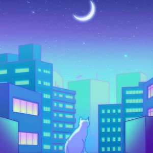 Lofi night playlist cover