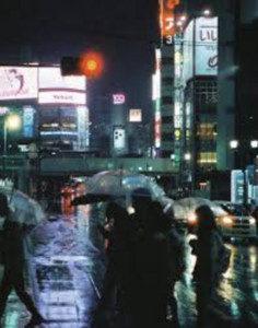 night in neon city playlist cover