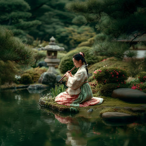 Asian Flute for Sleep playlist cover