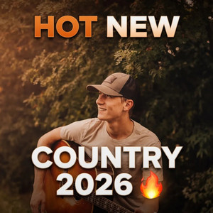 Hot New Country 2026 🔥 Spotify playlist cover art
