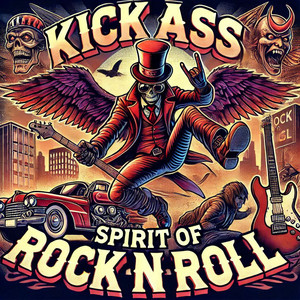 The Kick Ass Spirit of Rock n Roll Spotify playlist cover art