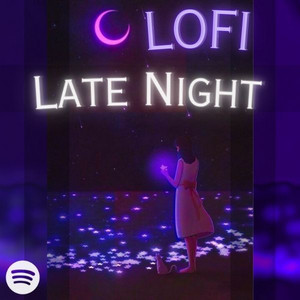 late night lofi 💤 Spotify playlist cover art