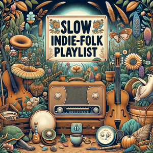 Slow Indie Folk and Folky Singer Songwriters Spotify playlist cover art