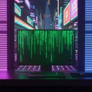 Coding Mode 💻 Hacking, Synthwave & Cyberpunk Focus