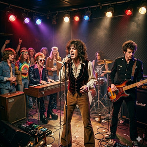 70's vibe Spotify playlist cover art