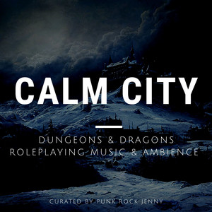 D&D - City (Calm) | RPG | Dungeons & Dragons | Ambience Town | Village playlist cover