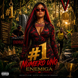 Fuego Latina Musica Montar con Enemiga cover