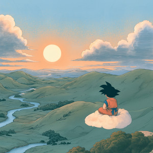 Dragon Ball Piano for Sleep playlist cover