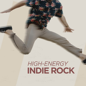 High energy indie rock playlist cover