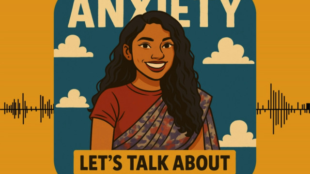 Podcast cover — Ep 6: Meeting anxiety for the first time