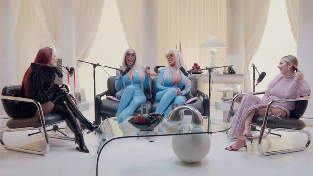 The Clermont Twins, Works of Art - Forbidden Fruits with Julia Fox