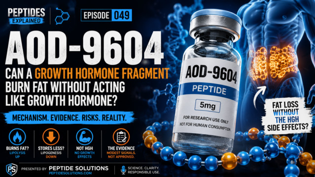 aod9604 peptide side effects 6mg Growth Hormone Fragment AOD9604 Peptide for Fat Loss: