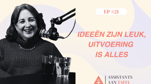 Cover van de podcast Assistants aan Tafel met Raquel
