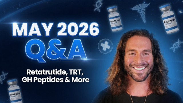 hunter williams retatrutide The May 2026 Q&A | Retatrutide, Testosterone, Autoimmune, and Beyond - The Hunter  Williams Podcast