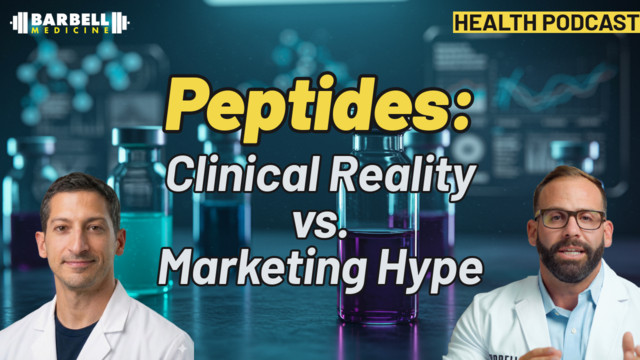 Episode #380: The Peptide Market Audit: Injury Healing or Biohacking Hype? - Barbell Medicine Podcast