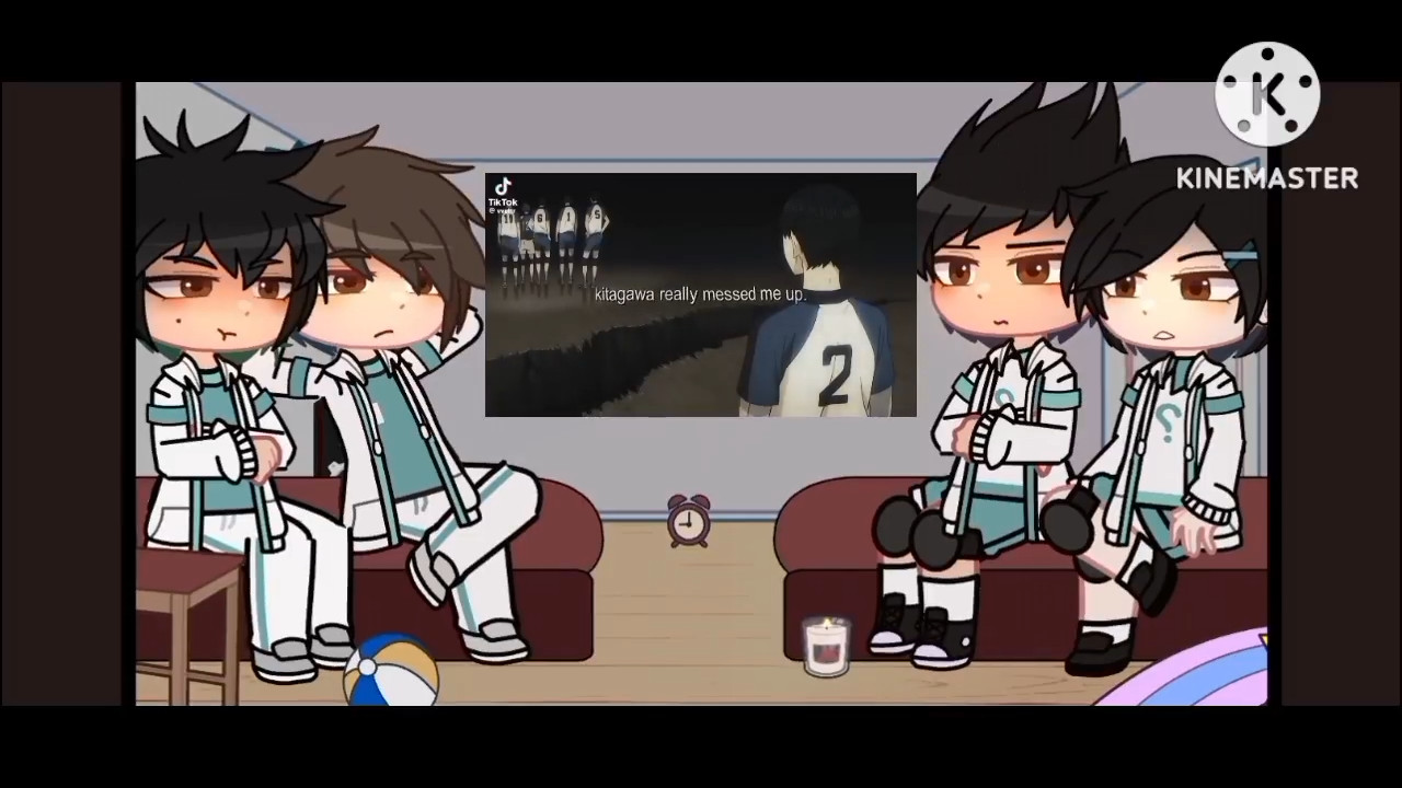 𝓟 ast Aoba Jhosai react to 𝓚ageyama [description] | Listen to the ...